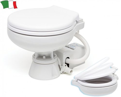 Toaletă pentru bărci cu macerator electric 12 V GFN