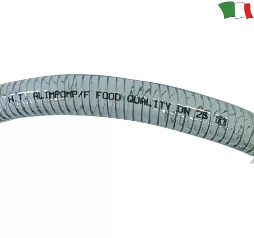 Conductă de apă cu spirală din pvc transparentă 12 mm GFN