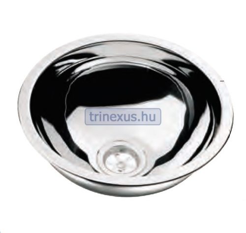 Chiuvetă inox rotundă 330 mm ALL