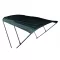 Bimini tető fekete 210 x 170 x 130 cm fekete cső fix keret EVA