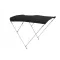 Bimini acoperiș negru 200x150x130 cm EVA