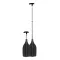 Mini paleta telescopică de canotaj negru 50/120 cm SCR