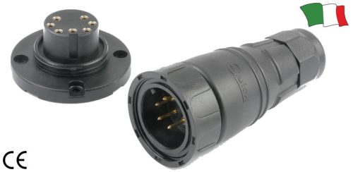 Conector electric 3 poli rezistent la apă GFN