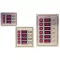 Tablou de distribuție cu 6 LED-uri simple din aluminiu GFN