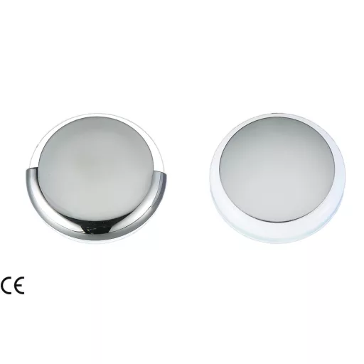 Cablu de lumină albastru 9 led 360 grade ABS/inox 40 mm GFN