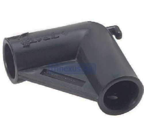 Bimini țeavă de cuplare 90 de grade negru 22 mm EVA