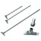 Stâlp cu bază metalică 35 cm GFN