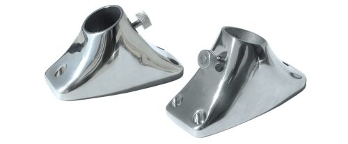 Suport stâlp steag bază de metal inox 25 mm GFN