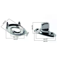 Cataramă metalică pentru copii 4 buc/bucata EVA