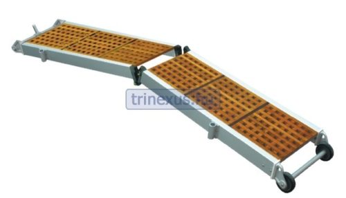 Hajóhíd alu-teak 2 részes 250 cm EVA