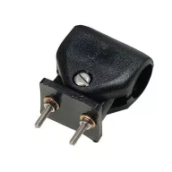 Conector tub Bimini negru în pereche 22 mm EVA