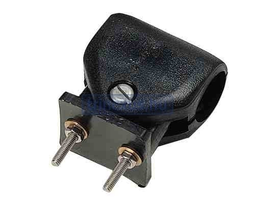Conector tub Bimini negru în pereche 22 mm EVA