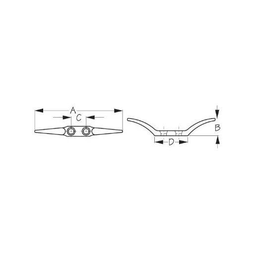 Cupru cu aripi de taur 100 mm SDG