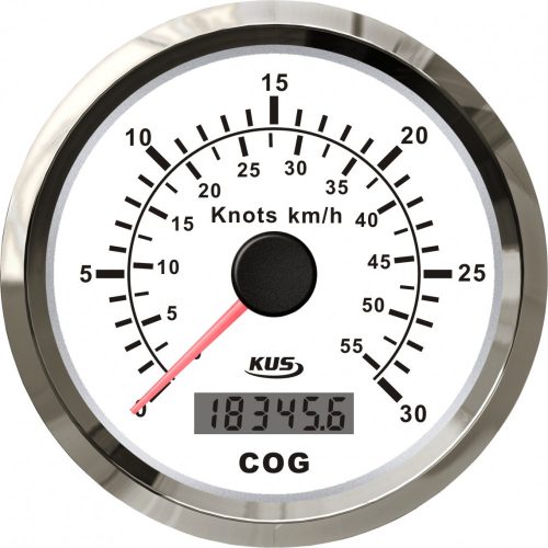 Vitezometru KUS 60 MPH alb GPS ALL