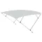 Bimini acoperiș v.gri 225x150-170x129 cm EVA