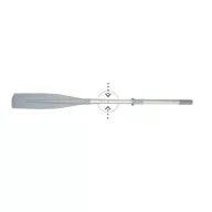Evező gumicsónakhoz kétrészes ALU 79 / 150 cm EVA