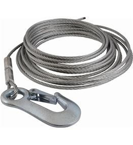 Cablu de troliu cablu de sârmă cu carabină 6 m SDG