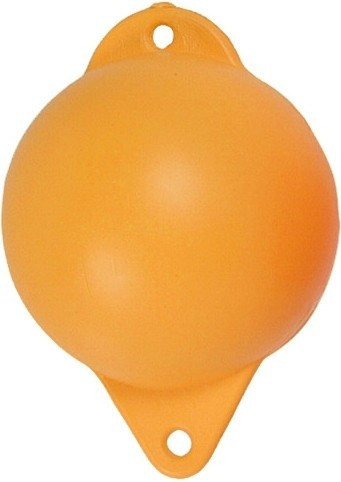 Geamandură din plastic 15 cm cu ureche dublă EVA