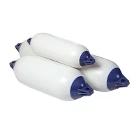 Fender Eval 9 x 31 cm alb cu capăt albastru EVA