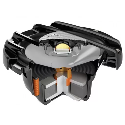 Difuzor coaxial Hertz HMX 8 LD alb de 20 cm cu iluminare LED RGB