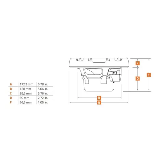 Difuzor coaxial Hertz HMX 6.5-C de 16,5 cm pentru bărci