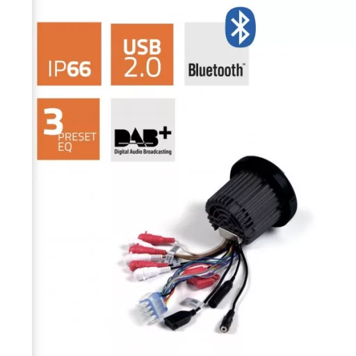 Player media digital Hertz HMR 10 D cu tuner DAB+