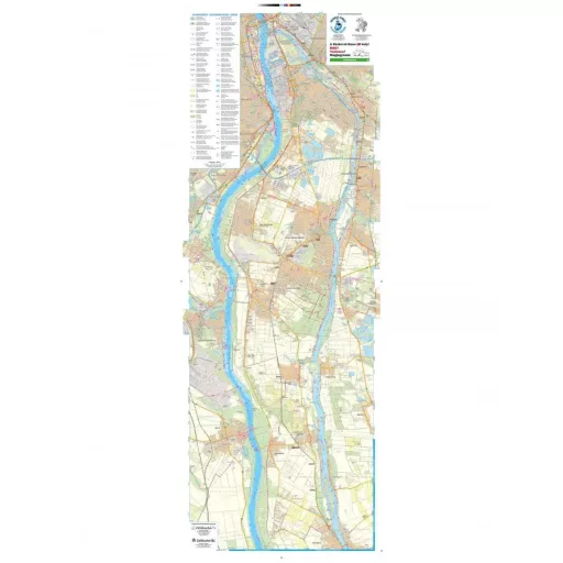 Carte, Dunăre Budapesta-Dunaújváros harta de apă