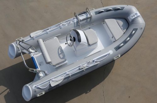 Dawn Marine RIB 390B gri deschis și închis