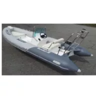Dawn Marine RIB 430A gri închis și deschis