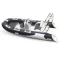 Dawn Marine RIB 390C negru și alb