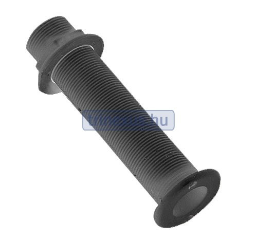 Țeava de eșapament prin corp miez din plastic negru 125x27 mm EVA