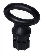 Railblaza agățat ochi oval negru 30 mm