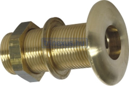 Fenékvíz kifolyó 254 mm réz EVA