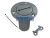 Gât de umplere cu combustibil blocabil drept inox 50 mm EVA