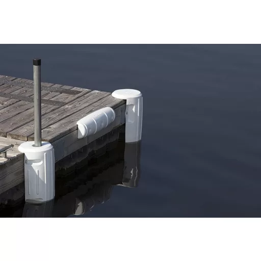 Dockfender drept 45 cm alb ATW