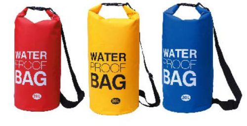 Sac uscat cu bretea de umăr 20 l albastru