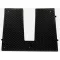Amortizor de vibrații pentru aripă negru 430x324 mm SCR