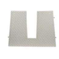 Amortizor de vibrații pentru aripă gri 430x324 mm SCR