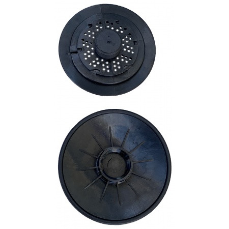 Iarbă artificială albă 124 mm LIN