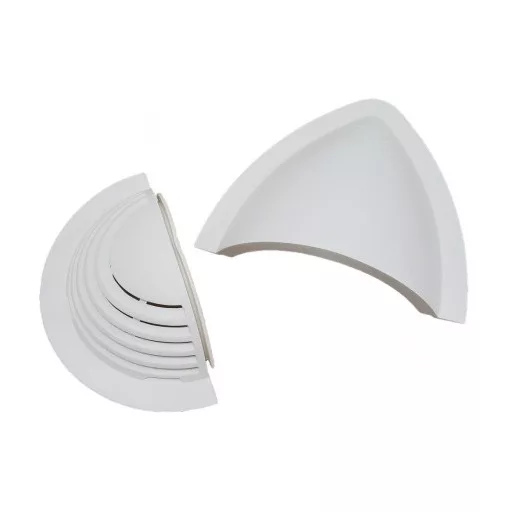 Pânză branhii din plastic alb LIN