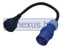Adaptor de alimentare la țărm bază oscilantă 1,5 m 230 V LIN