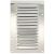 Placă de ventilație metalică în picioare 127x232 mm LIN