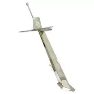Suport de lumină stâlp inox 60 cm LIN