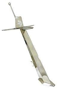 Suport de lumină stâlp inox 60 cm LIN