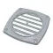 Placă de ventilație alb 75 mm LIN