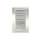 Panou metalic de ventilație 118x232 mm cu plasă de țânțari LIN