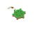 Keyring ghidon plutitoare polistiren LIN