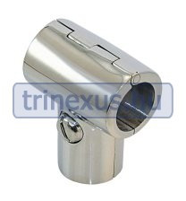 Conector de barieră deschizabil T-bar 90 grade 22 mm inox LIN