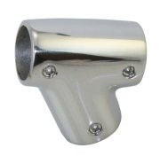 Conector bariere T-bară dreapta 60 grade 25 mm inox LIN