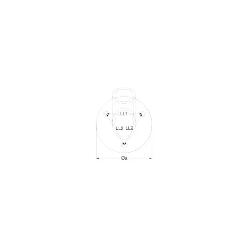 Balustradă rotundă 30 grade 25 mm inox LIN